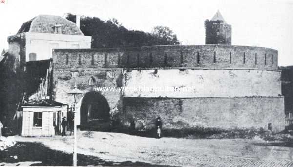 Gelderland, 1922, Nijmegen, De voormalige Hezelpoort te Nijmegen kort vr de slooping