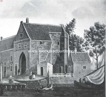 Noord-Holland, 1922, Weesp, De voormalige Amsterdamsche Poort