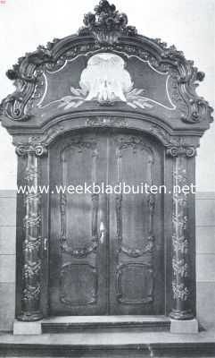 Toegangsdeur tot de Consistoriekamer der St. Laurenskerk te Weesp