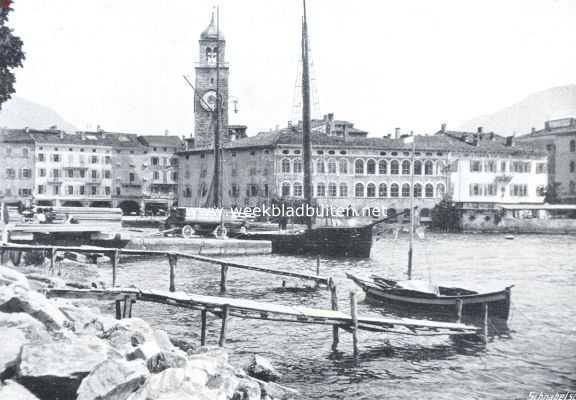 Itali, 1923, Riva, De haven van Riva