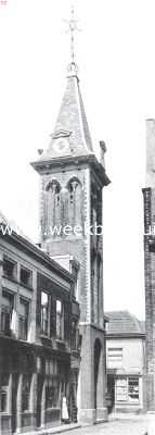 Zuid-Holland, 1923, Gouda, De toren der v.m. St. Barbarbarakapel te Gouda
