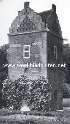 Zuid-Holland, 1923, Rijswijk, Het huis te Werve. De oude duiventoren op 't landgoed