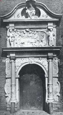 Zuid-Holland, 1923, Gouda, Het Lazaruspoortje van het voormalig Proveniershuis te Gouda