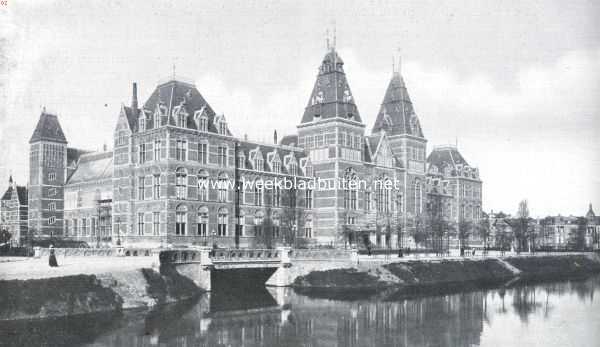 Het Rijksmuseum, gezien van het noordoosten