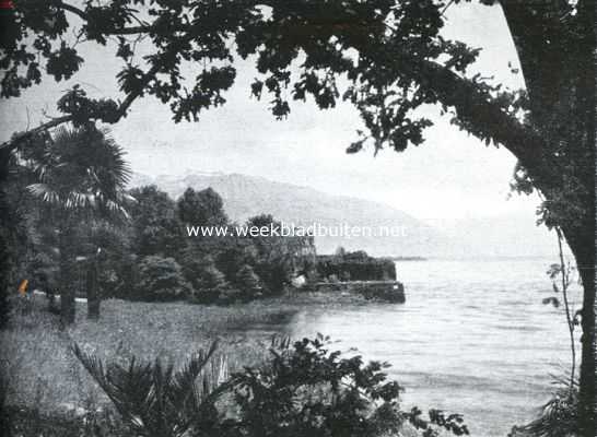 Zwitserland, 1923, Onbekend, De St. Lger-eilanden in het Lago-Maggiore. Aan het meer