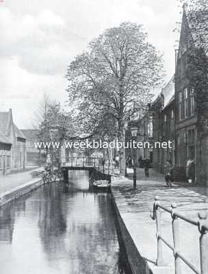 Zuid-Holland, 1923, Leiden, Lente aan de Doelengracht te Leiden