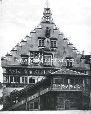 Duitsland, 1923, Lindau, Het raadhuis te Lindau