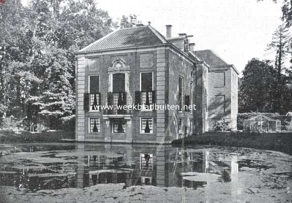 Utrecht, 1923, Nieuwersluis, Langs den Vechtstroom bij Nieuwersluis. Huize Over-Holland aan de Vecht