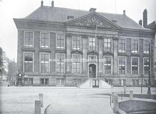 Zuid-Holland, 1923, Den Haag, De voormalige St. Sebastiaansdoelen, thans Gemeentemuseum, te 's-Gravenhage