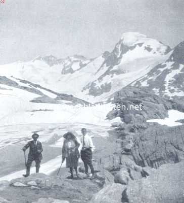 Zwitserland, 1923, Onbekend, De Naezelisgraetli met Graetlisee en Galenstock