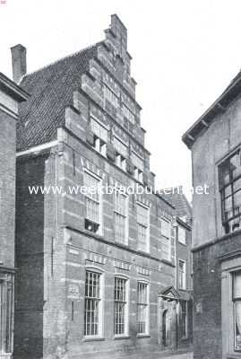 Zuid-Holland, 1923, Leiden, De voormalige Latijnsche school te Leiden