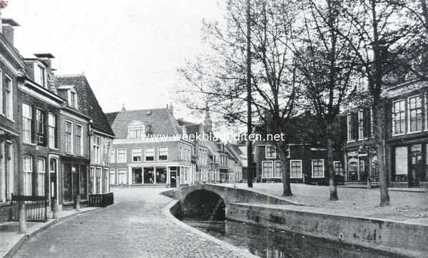 Friesland, 1923, Dokkum, De Korenmarkt te Dokkum