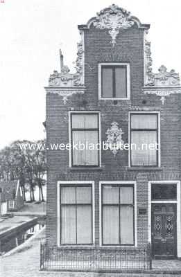 Friesland, 1923, Dokkum, Het huis 