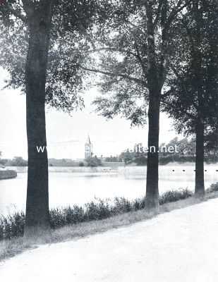 Noord-Holland, 1923, Naarden, Gezicht op Naarden