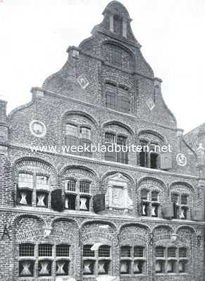 Oude gevel aan de Groote Kerkstraat te Venlo