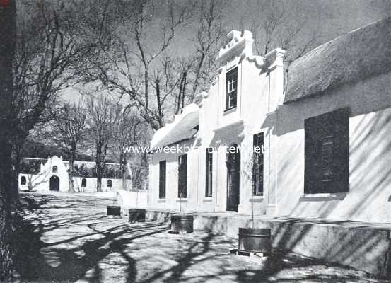 Zuid-Afrika, 1923, Groot Drakenstein, Ou-tijdse Kaapsche huizen. L' Ormarence, Groot Drakenstein