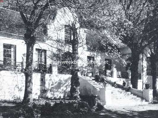 Zuid-Afrika, 1923, Kaapstad, Ou-tijdse Kaapsche huizen. Rheezicht te Kaapstad