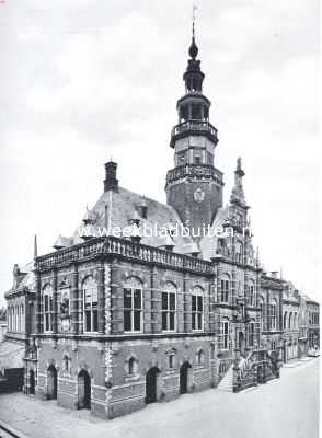 Friesland, 1923, Bolsward, Het stadhuis te Bolsward