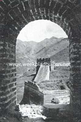 China, 1923, Onbekend, De Groote Chineesche Muur. Wachttorens