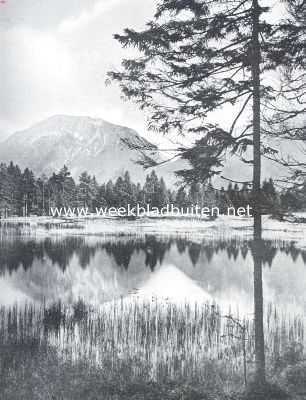 Duitsland, 1923, Garmisch, Het Pelegermeer bij Garmisch (Beieren)