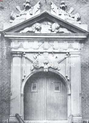 Noord-Brabant, 1923, Breda, Poort van het v.m. Groot Arsenaal te Breda