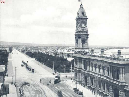 Het stadhuis van Adelade, hoofdstad van Zuid-Australi