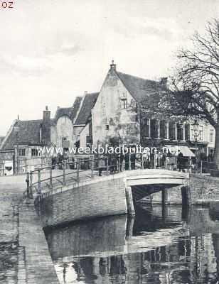 Noord-Holland, 1924, Haarlem, Spaarnwouderstraat bij den Burgwal te Haarlem