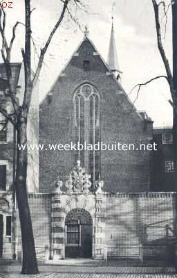 Noord-Holland, 1924, Amsterdam, De herstelde kapel van het Agnietenklooster te Amsterdam