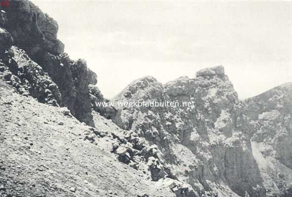 Mexico, 1924, Popocatepetl, Een beklimming van de Popocatepetl. In den krater van den Popocatepetl