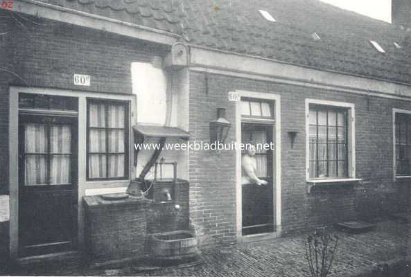 Noord-Holland, 1924, Haarlem, Haarlemsche hofjes. Huisjes van het Blokshofje