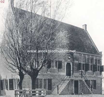 Noord-Holland, 1924, Ransdorp, Het herstelde v.m. Raadhuis te Ransdorp