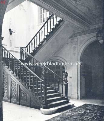 Zuid-Holland, 1924, Den Haag, Het Huis aan den Boschkant. Trap in het 