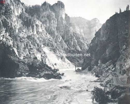 Amerika, 1924, Onbekend, In het hart van Colorado. De Rapids Canyon van de Grand River