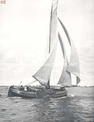Zuid-Holland, 1924, Onbekend, Holland-Waterland. Boeier op de Braassemer Meer