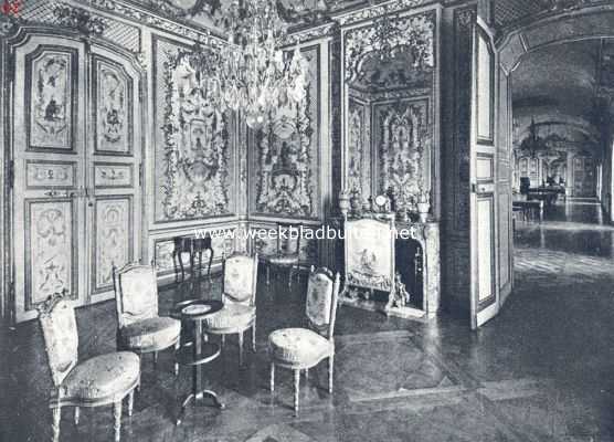 Frankrijk, 1924, Chantilly, Het kasteel Chantilly. De 
