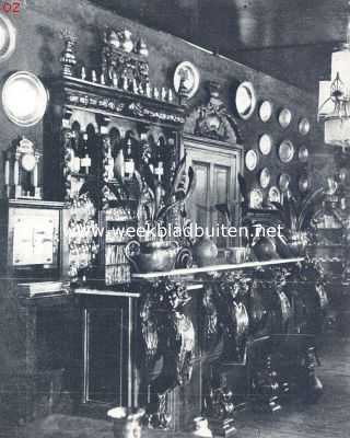 Limburg, 1924, Helden, Een kunstzinnige kastelein. Buffet in caf 