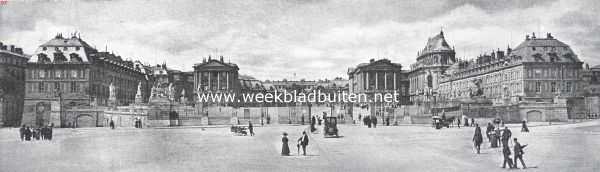 Frankrijk, 1925, Versailles, Paleizen en kasteelen om Parijs. Het slot van Versailles, front
