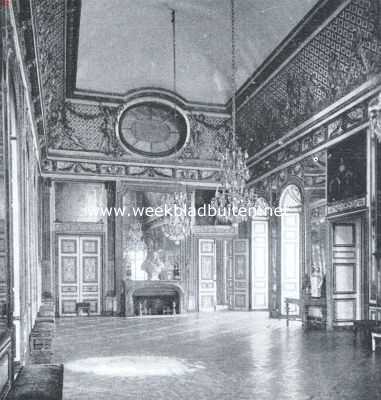 Frankrijk, 1925, Versailles, Paleizen en kasteelen om Parijs. Versailles. De Salon de l'Oeuil de Boeuf