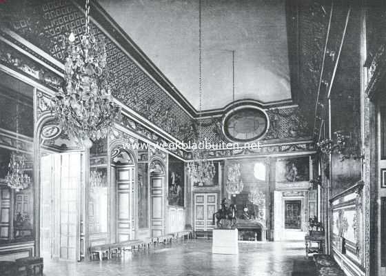 Frankrijk, 1925, Versailles, Paleizen en kasteelen om Parijs. Versailles. De Salon de l'Oeil de Boeuf