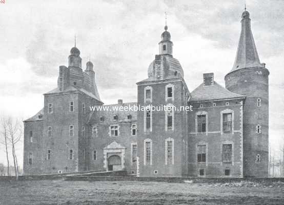 Limburg, 1925, Hoensbroek, Het spookkasteel te Hoensbroek