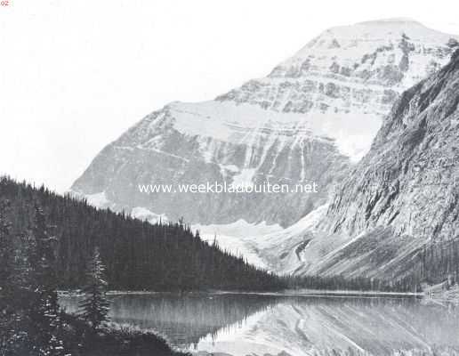 Canada, 1925, Onbekend, Het Jasper National Park. De Mount Edith Cavell, de hoogste berg van Canada