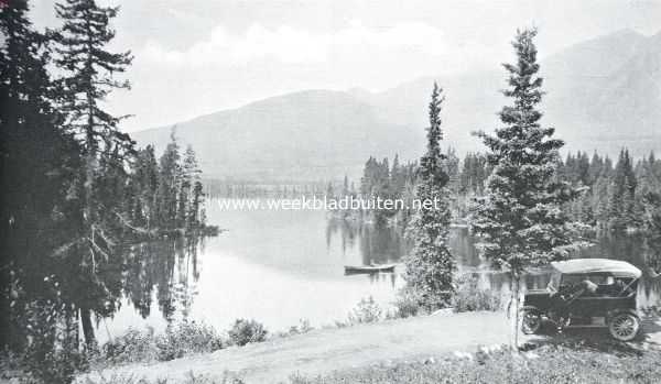 Canada, 1925, Onbekend, Het Jasper National Park. Pyramid Lake