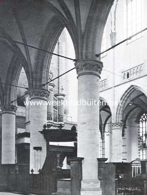 Zuid-Holland, 1925, Brielle, Den Briel. In de St. Catharinakerk