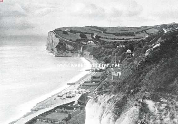 Engeland, 1925, Dover, Aan Engeland's Zuidoostkust. St. Margaret's Bay nabij Dover