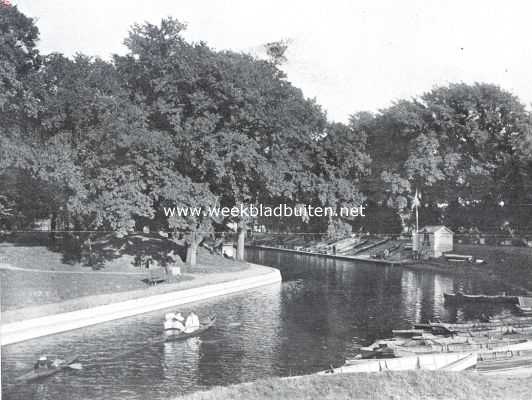 Engeland, 1925, Folkestone, Aan Engeland's Zuidoostkust. Het kanaal te Hythe bij Folkestone