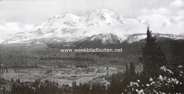 Amerika, 1925, Onbekend, Californi. De Mount Shasta in het noorden van den staat Californi