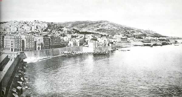 Algerije, 1925, Algiers, Naar Algiers. Panorama van Algiers 2