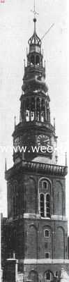 De Oude Kerk te Amsterdam. De toren der Oude Kerk