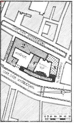 Noord-Holland, 1925, Amsterdam, Het Raadhuis van Amsterdam en zijne verbouwing. Zonder titel 2