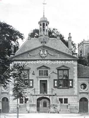 Zuid-Holland, 1925, Middelharnis, Het Raadhuis te Middelharnis